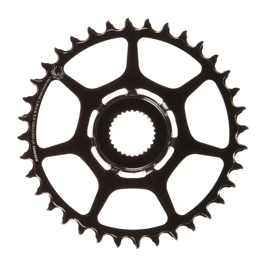 Bosch X-Sync 2 Steel Eagle Direct Mount Chainring - 36T Boost 148 Black - Bicycle Warehouse