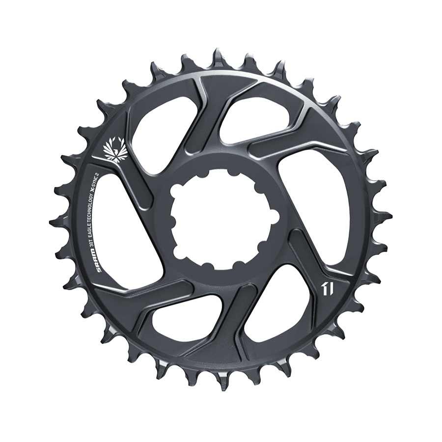 Eagle X-SYNC 2 Direct Mount Chainring - 30t Direct Mount 3mm Offset For Boost Lunar/Polar Grey - Bicycle Warehouse