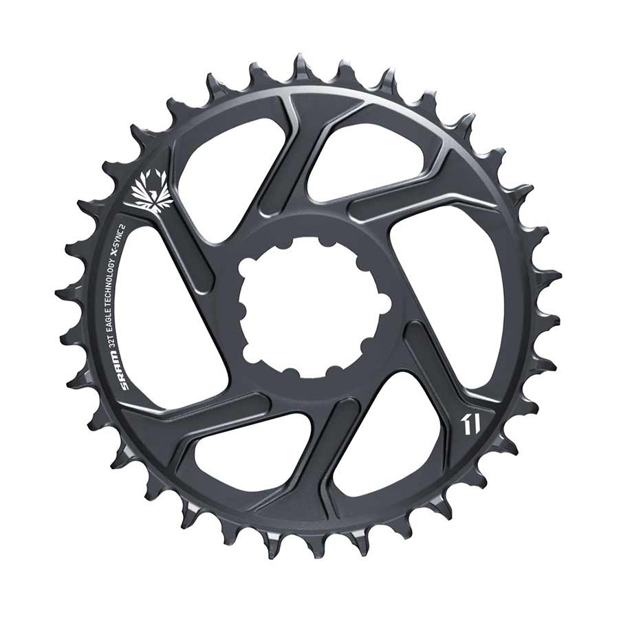 Eagle X-SYNC 2 Direct Mount Chainring - 32t Direct Mount 3mm Offset For Boost Lunar/Polar Grey - Bicycle Warehouse