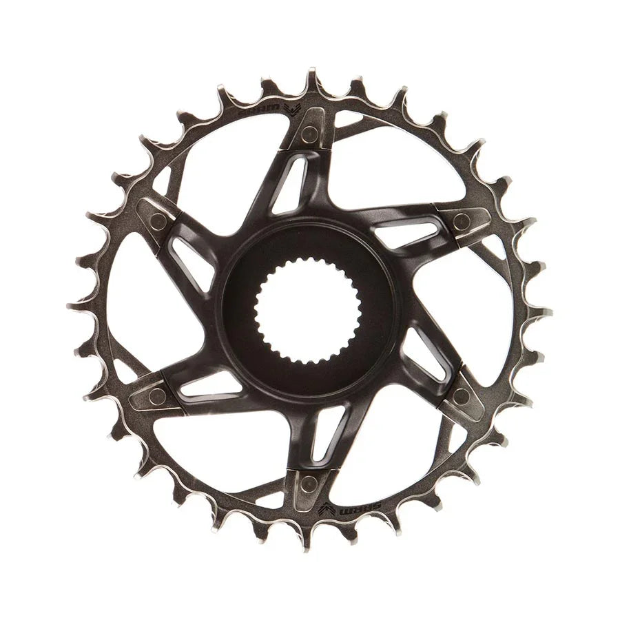 XX T-Type E-MTB Chainring Bosch Gen 4 32t Blk/Slv - Bicycle Warehouse