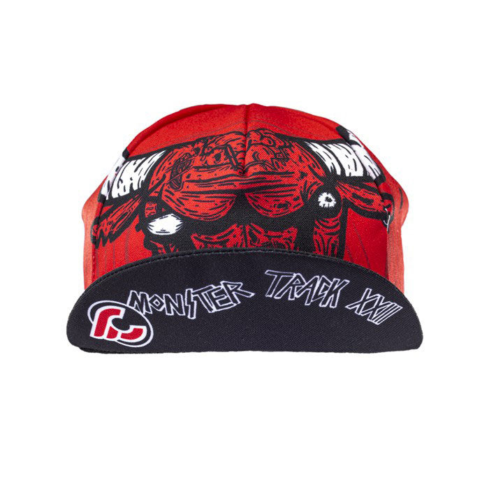 Cycling Cap Monster Track 2022 Red - Bicycle Warehouse