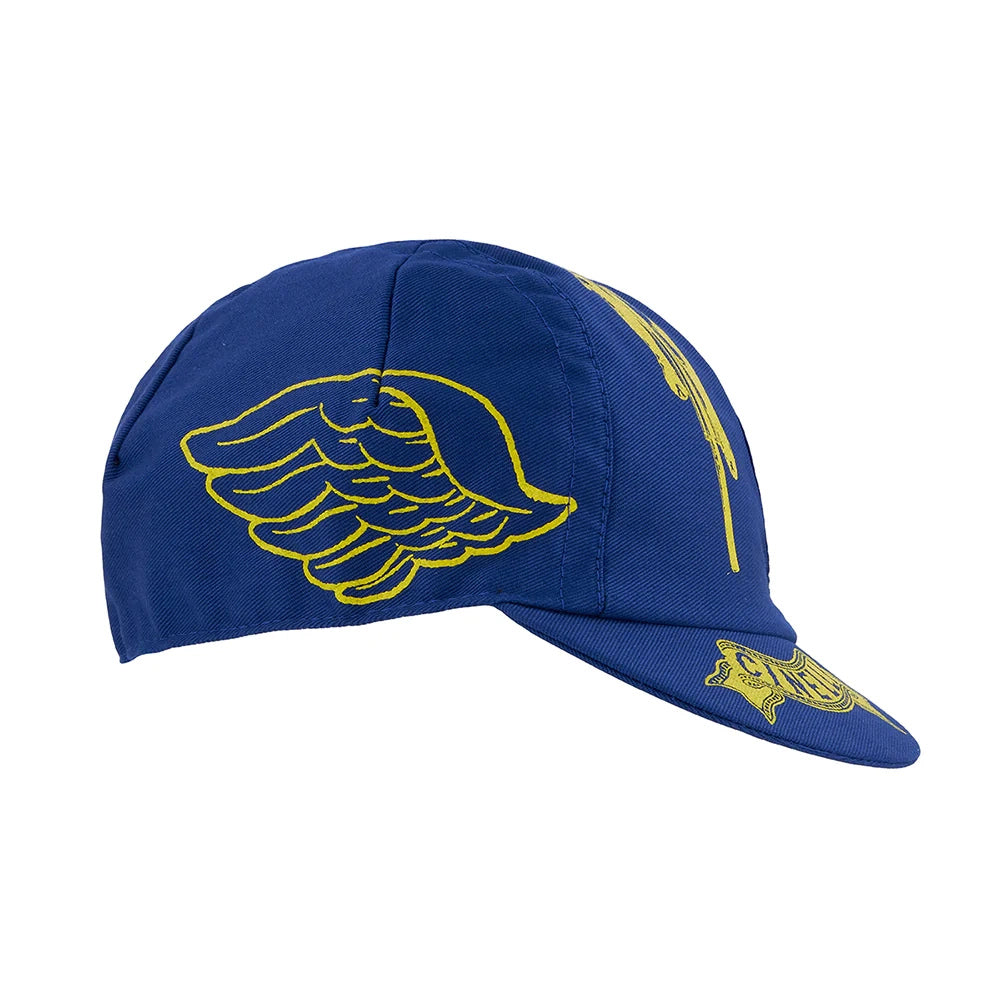 Cycling Cap Milano Bike Veterans Blue - Bicycle Warehouse