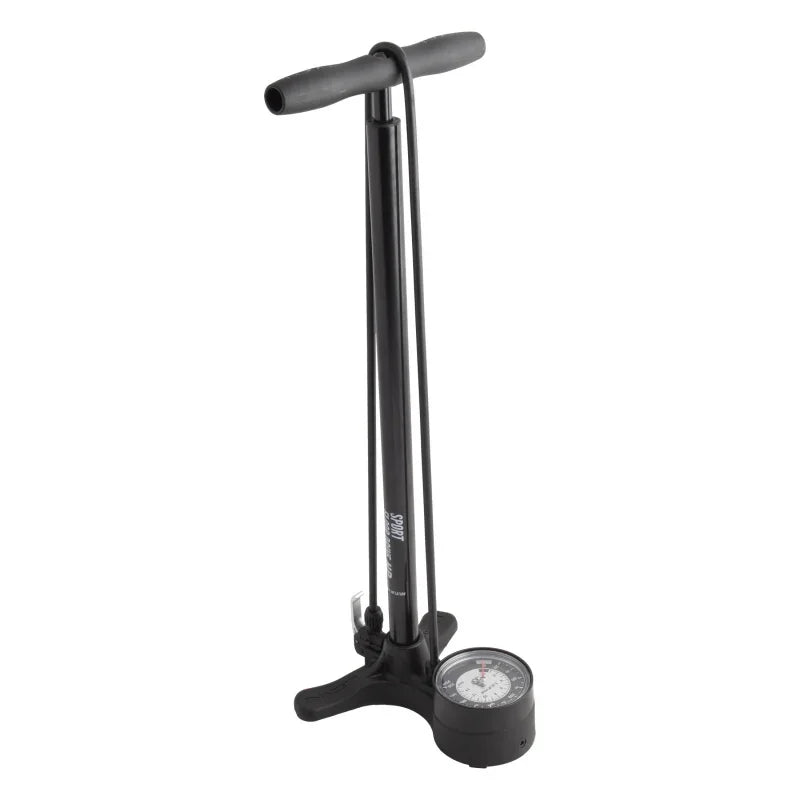 Sport Floor Drive 3.5 DV Pump Flat Black - Bicycle Warehouse