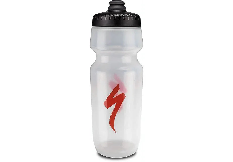 Specialized 24 oz bm mflo 2.0 bottle translucent s-logo 24 oz - Bicycle Warehouse