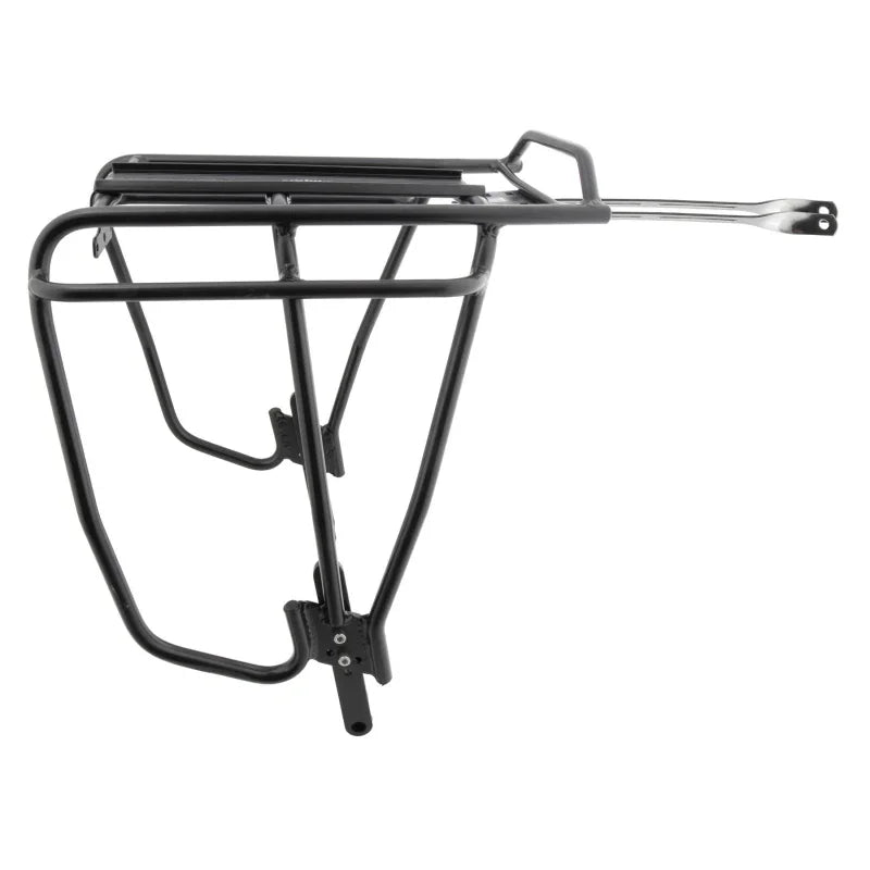 Uni Super Tourist Fat Disc Rear Rack - Fits 24-26" Fat Tires MTX 2.0 BLK - Bicycle Warehouse