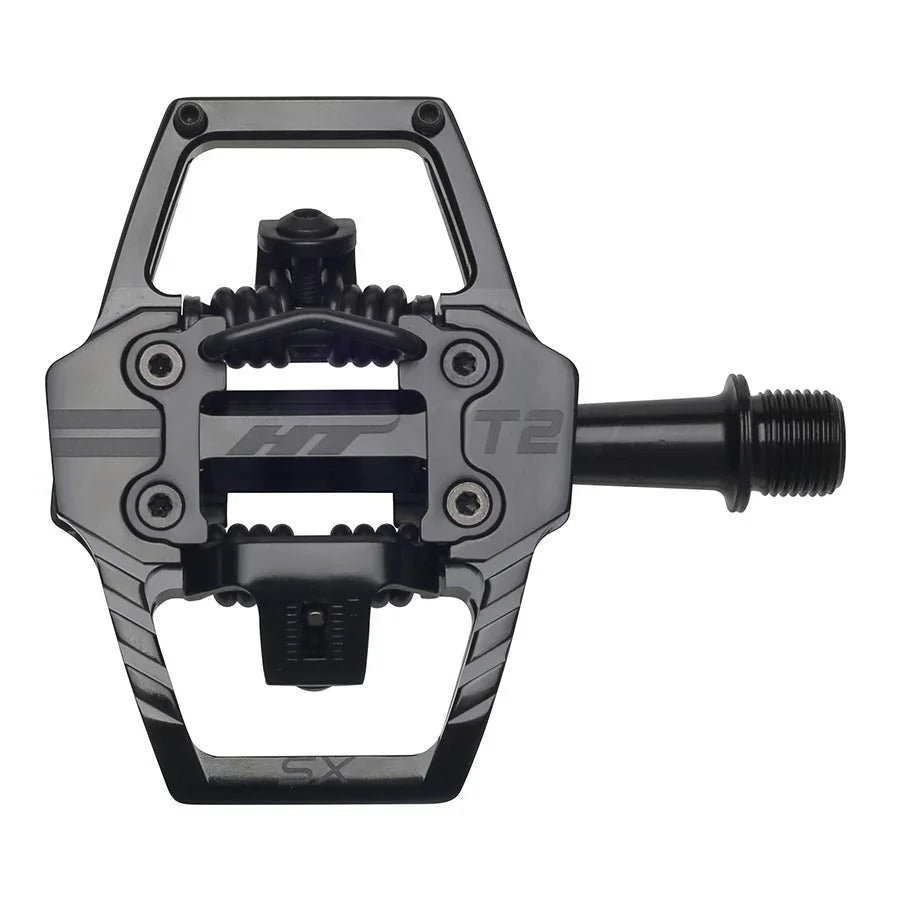 HT Components T2-SX Dual Sided Clipless Platform Pedals - Bicycle Warehouse