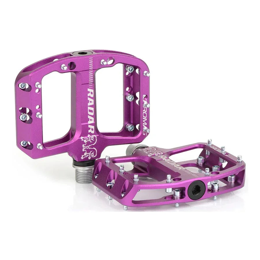Radar Pedals Purple - Bicycle Warehouse