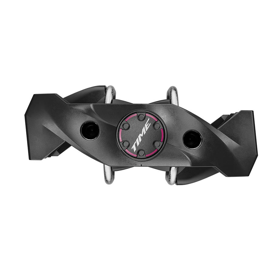 Time MX 6 Pedals - Dual Sided Clipless with Platform Aluminum 9/16" Black B1 - Bicycle Warehouse