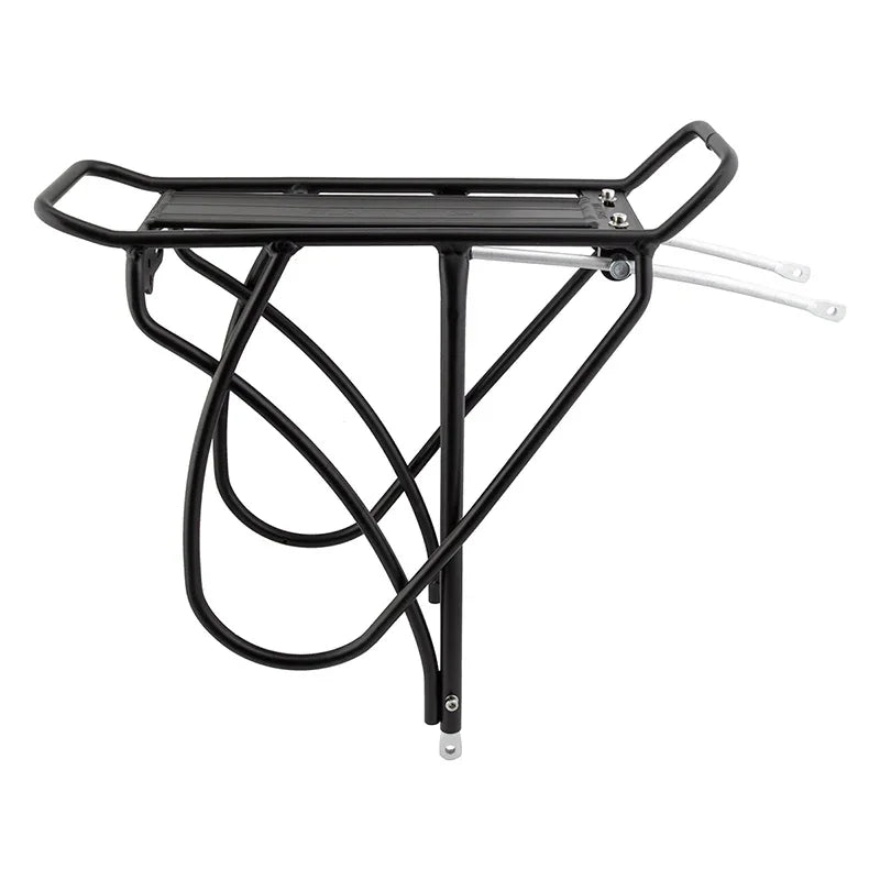 Sunlite Gold Tec HD Touring Rack Rear Black - Bicycle Warehouse