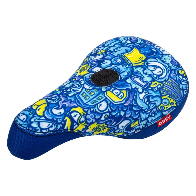 IG Hot-Seat Fat Cap Saddle BMX Pivotal Yeah! Fat - Bicycle Warehouse