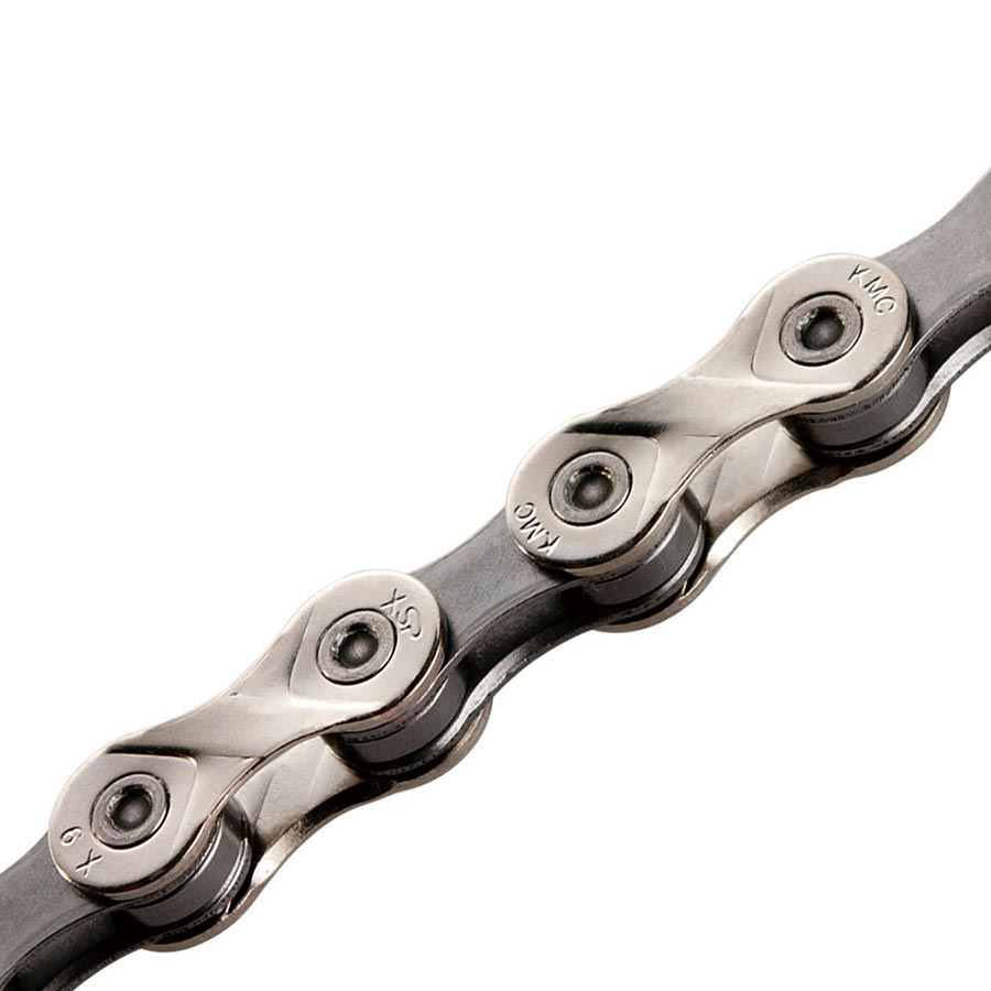 X9 Bulk 9sp Chains Silver/Black (25/Count) - Bicycle Warehouse