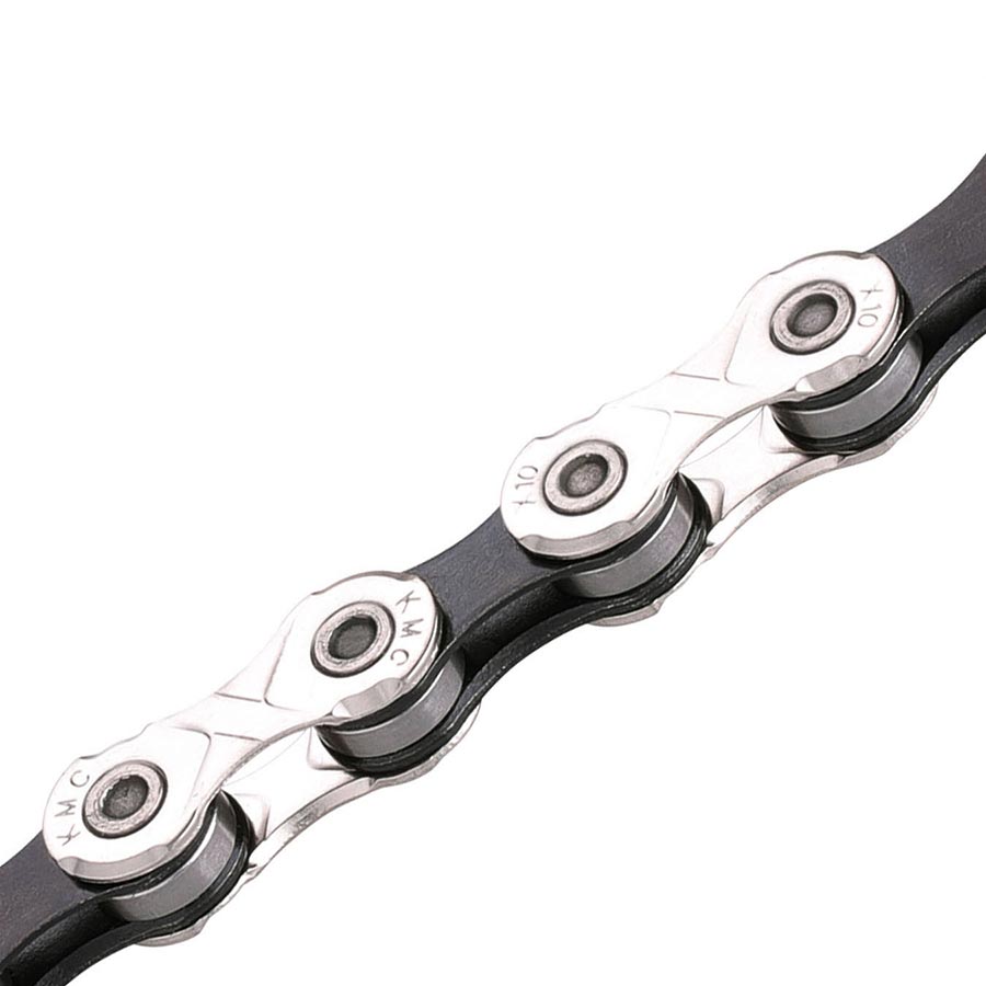 X10 (10.93) 10sp Chain Silver/Black (25/Count) - Bicycle Warehouse