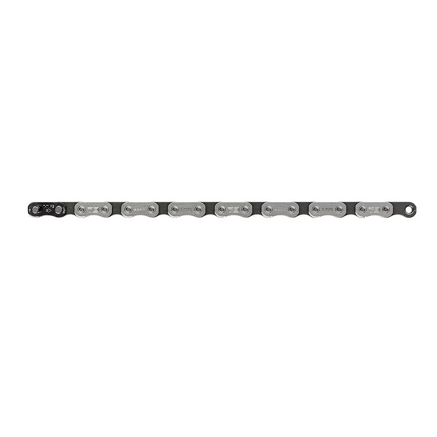 SRAM Eagle 70 T-Type Flattop Chain - 12-Speed 126 Links Solid Pin Includes PowerLock Connector Silver/BLK - Bicycle Warehouse