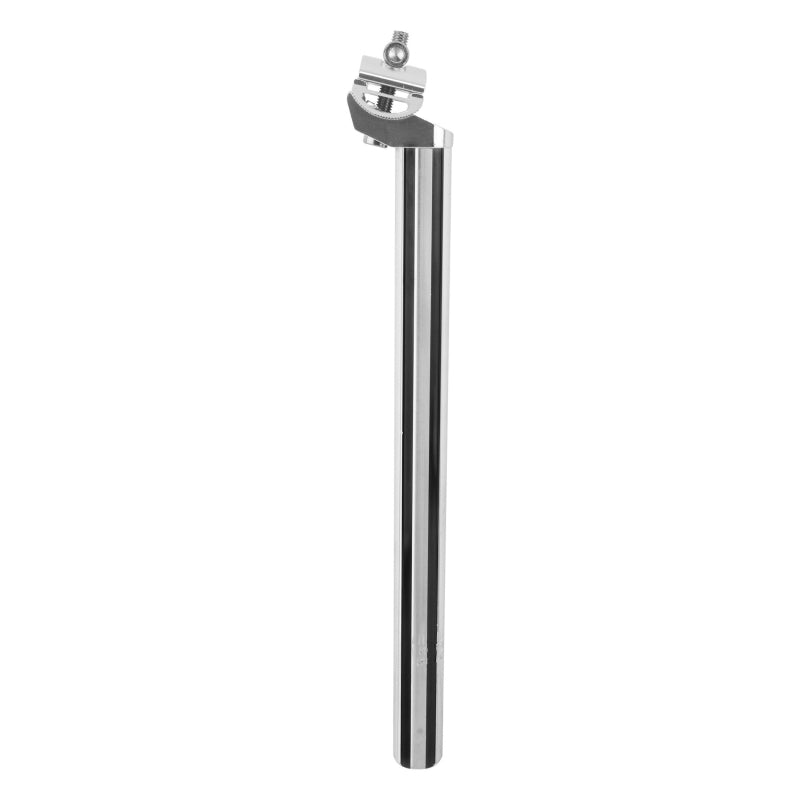 Fluted Seatpost 27.2mm 350mm Silver Alloy 25mm - Bicycle Warehouse