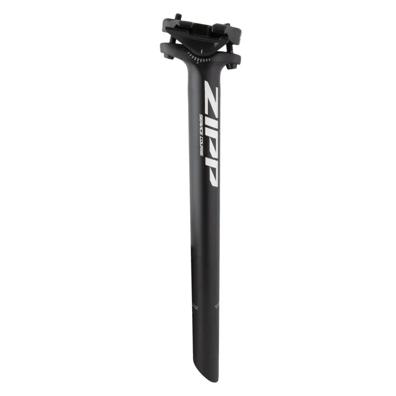 Zipp Service Course Seatpost - 27.2mm Diameter 350mm Length Zero Offset Bead Blast BLK B2 - Bicycle Warehouse