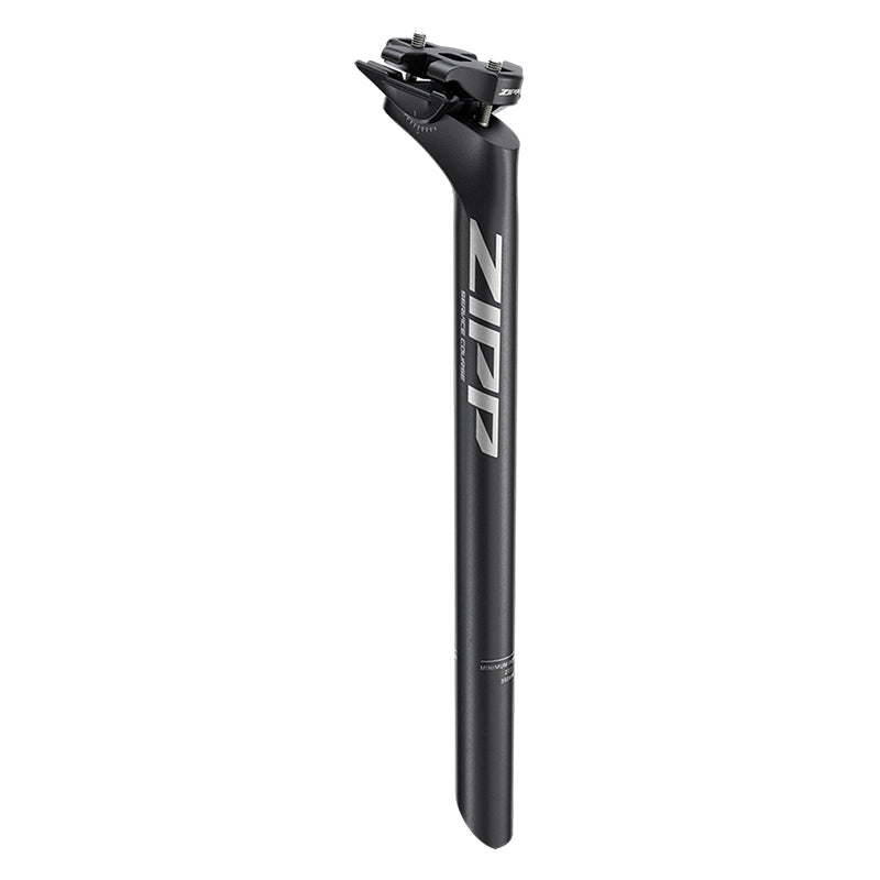 Zipp Service Course Seatpost - 27.2mm Diameter 350mm Length 20mm Offset Bead Blast BLK B2 - Bicycle Warehouse