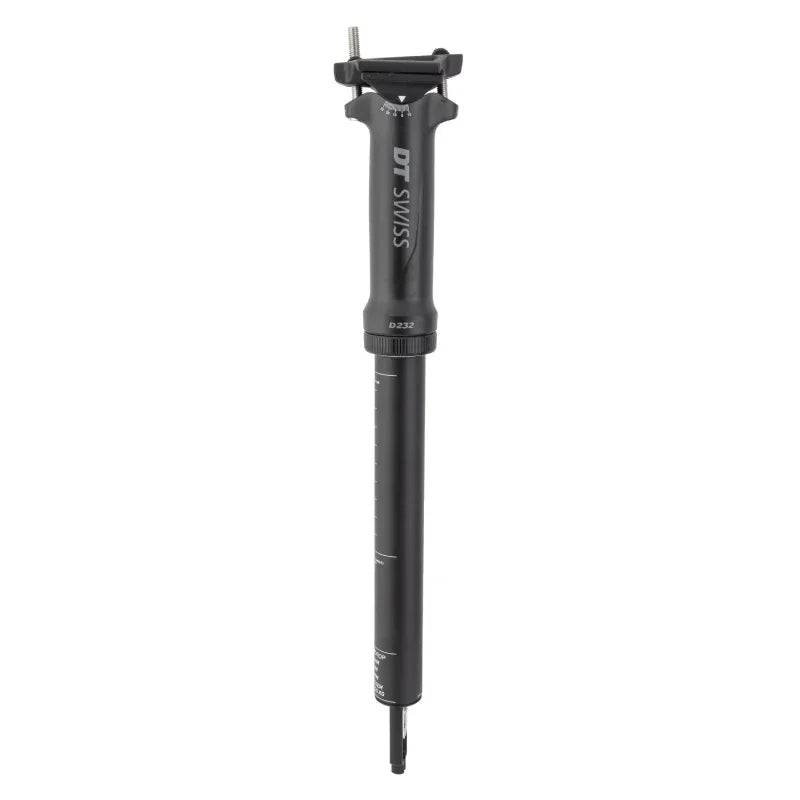 Dt swiss D232 Dropper Post 27.2mm 400mm Black Aluminum 0mm 416g 60mm 90mm - Bicycle Warehouse