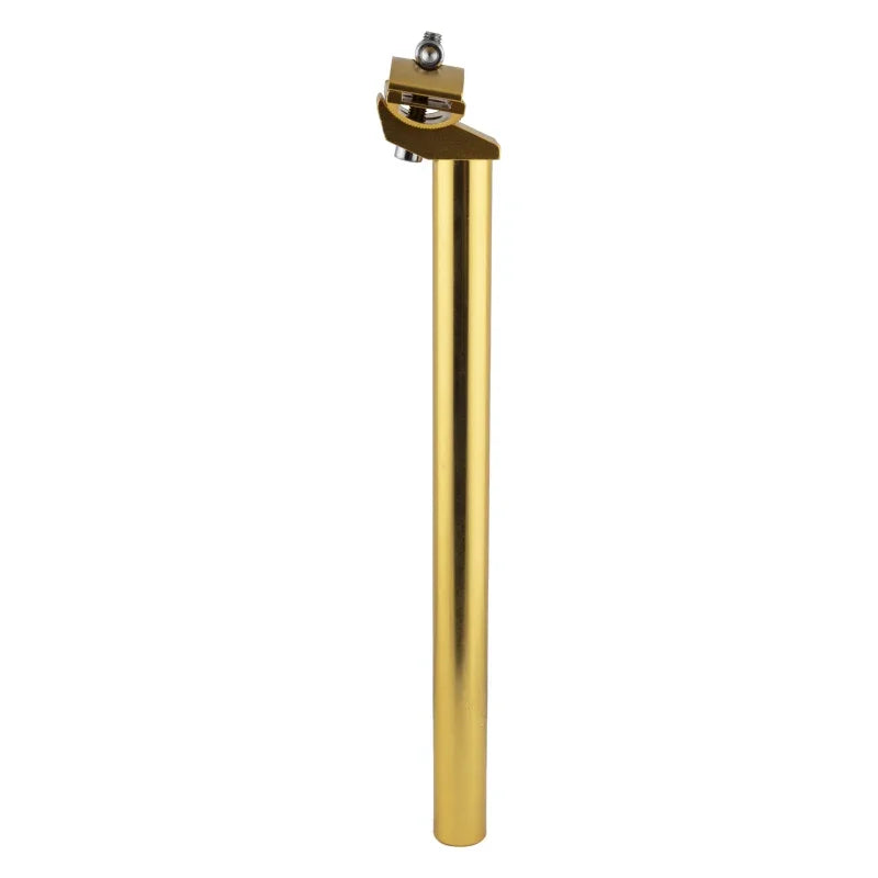 Alloy Anodized Seatpost 25.4mm 350mm Gold Alloy 25mm - Bicycle Warehouse