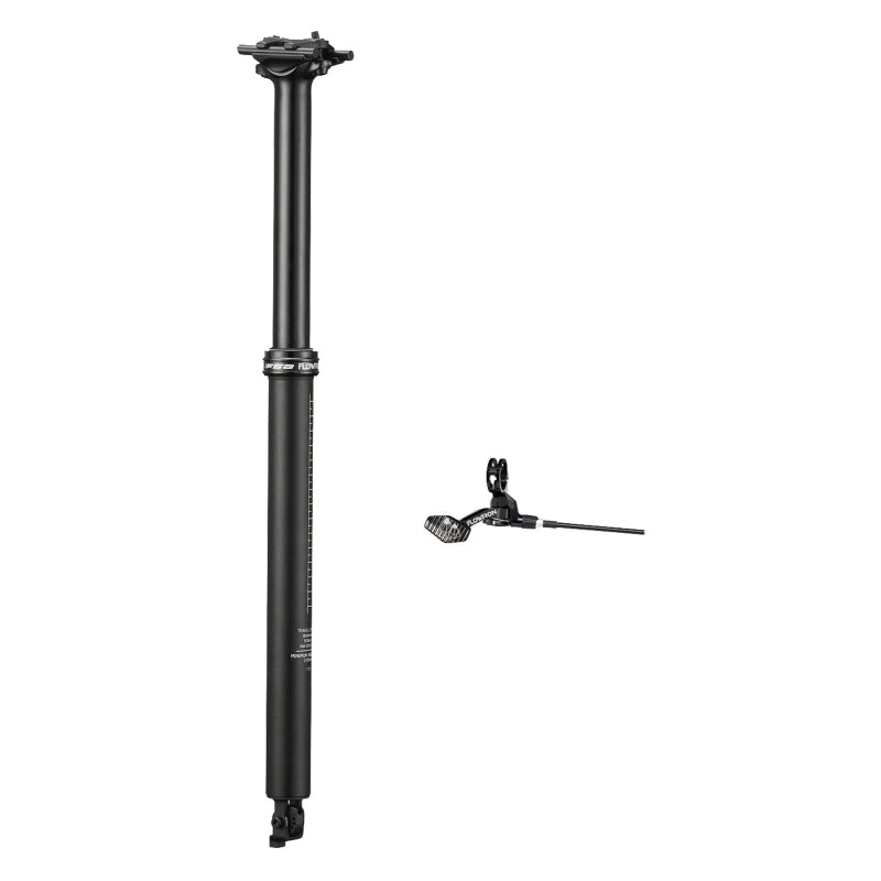 Full speed ahead Flowtron Dropper Post 31.6mm 446mm Black Alloy 0mm 150mm - Bicycle Warehouse