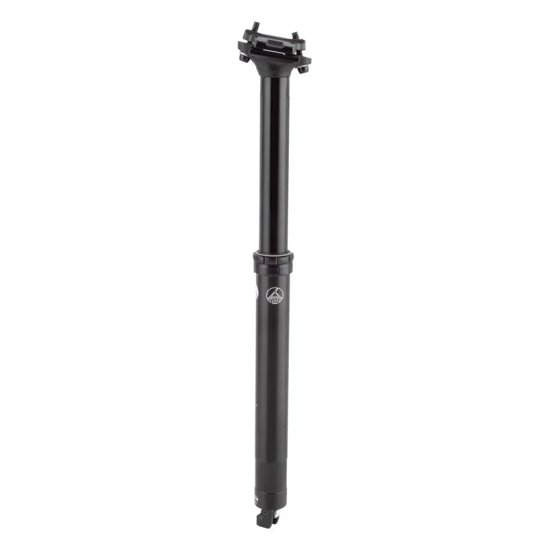 Hangtime Dropper Post 30.9mm 466mm Black Alloy 0mm 526g 155mm 90mm - Bicycle Warehouse