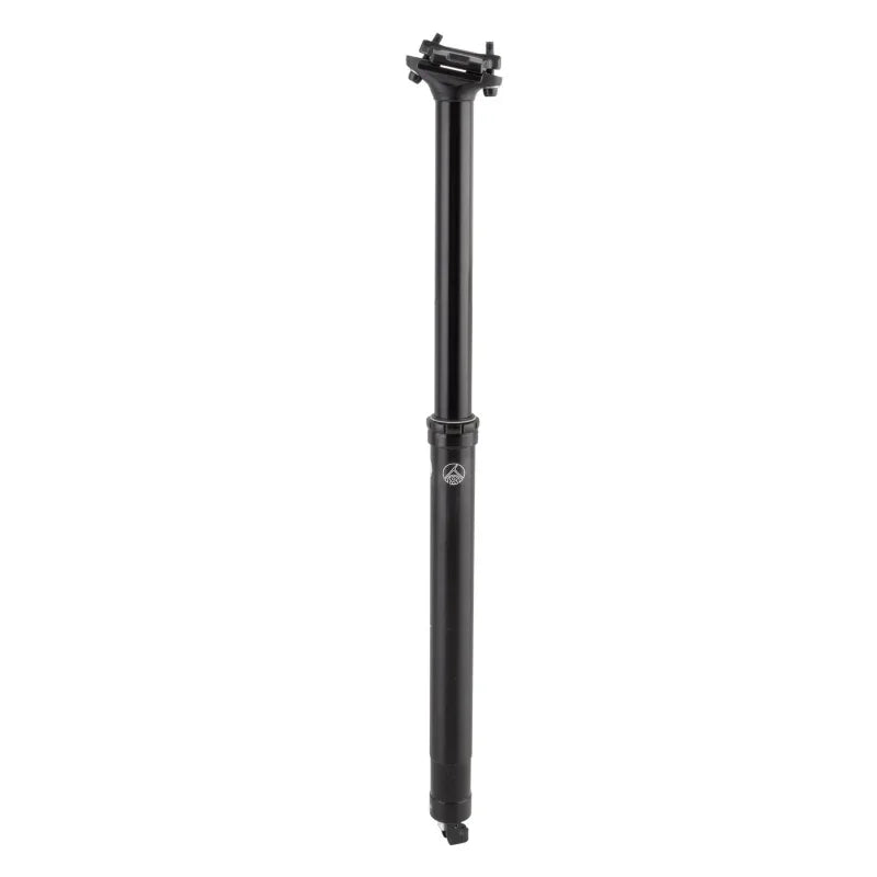 Hangtime Dropper Post 31.6mm 566mm Black Alloy 0mm 647g 215mm 130mm - Bicycle Warehouse