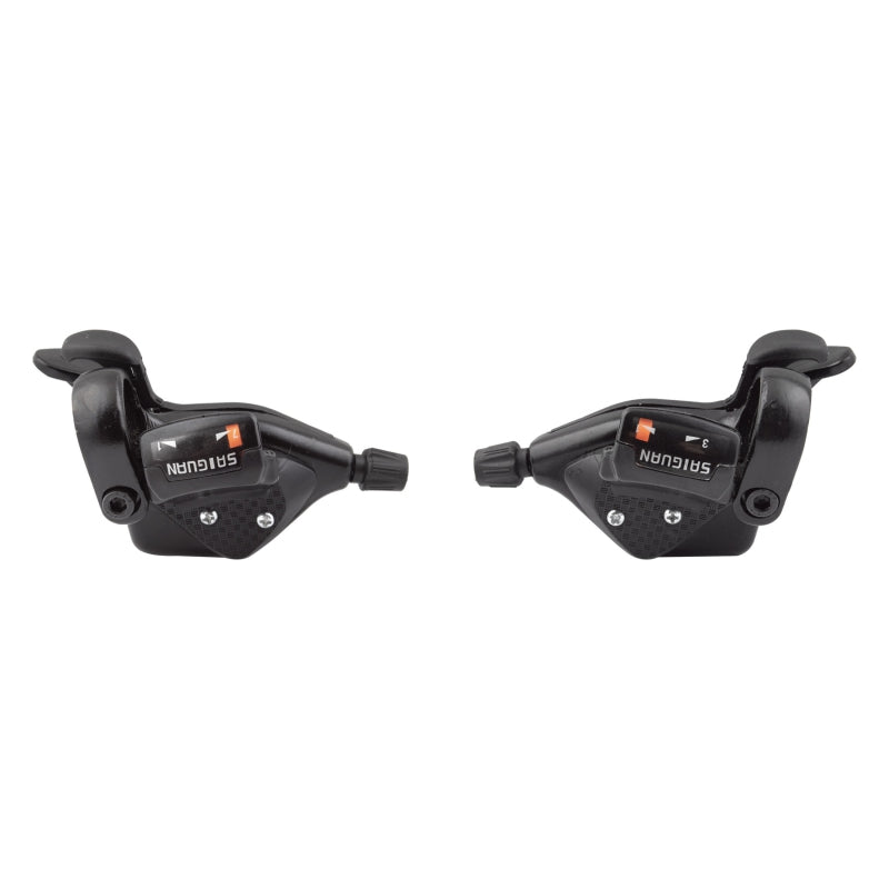 Sunlite UtiliT Sport Trigger Shifter Pair 3x7s 2 to 1 Blk - Bicycle Warehouse