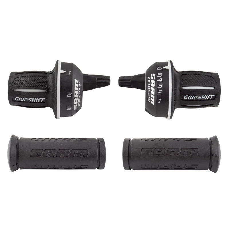 MRX Comp Shifter Set 6 Speed Rear Microfriction Front Includes Stationary Grips - Bicycle Warehouse