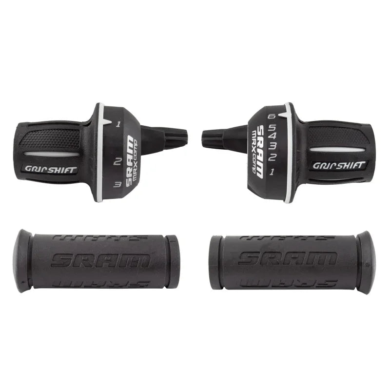 MRX Comp Shifter Set 6 Speed Rear Microfriction Front Includes Stationary Grips - Bicycle Warehouse