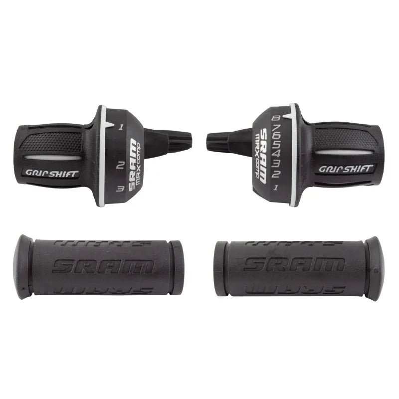 MRX Comp Shifter Set 8 Speed Rear Microfriction Front Includes Stationary Grips - Bicycle Warehouse