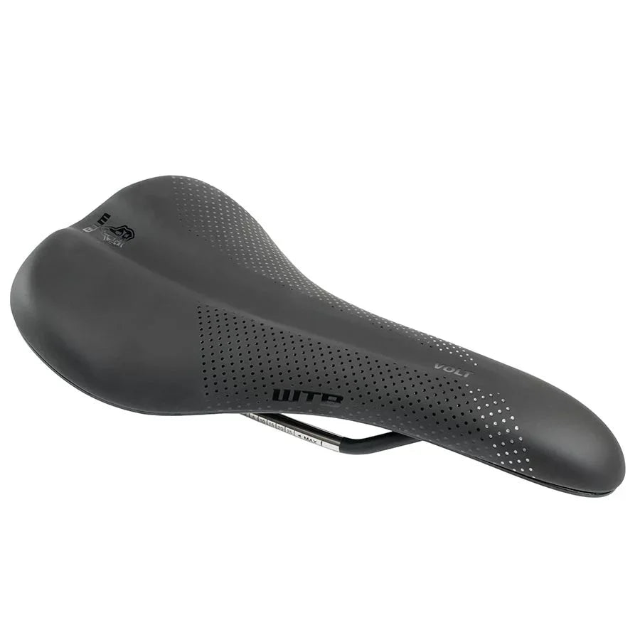 Volt Fusion Form Saddle - Stainless Black Medium - Bicycle Warehouse