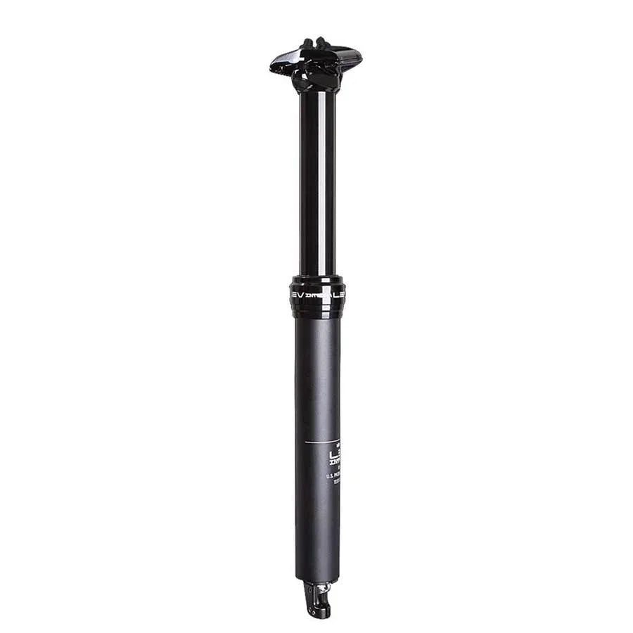 LEV Integra Dropper Seatpost - 30.9mm 200mm Black - Bicycle Warehouse