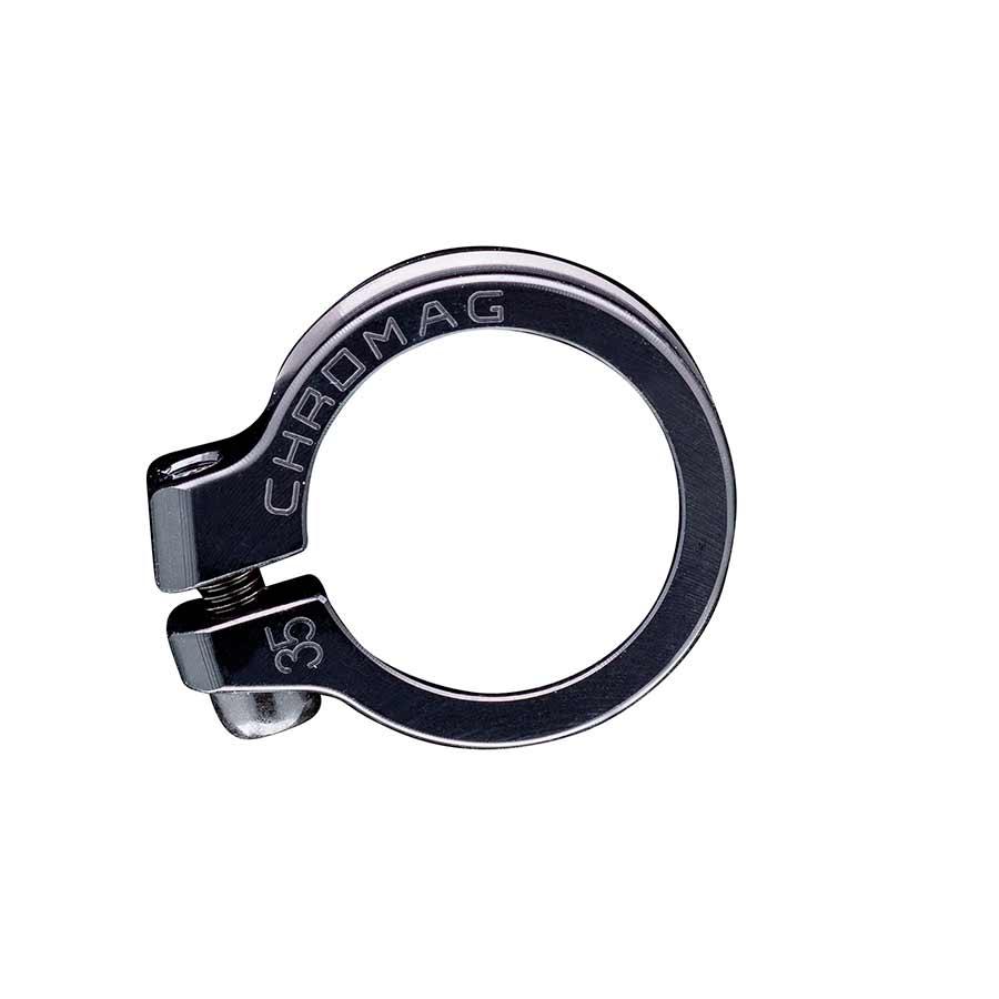 NQR Seat Clamp 35.0mm - Black - Bicycle Warehouse
