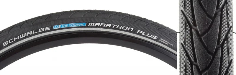 Marathon Plus Performance Twin SmartGuard 20x1.35 Standard Tire - Bicycle Warehouse