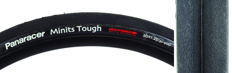 Minits Tough 20x1.25 Standard Tire - Bicycle Warehouse