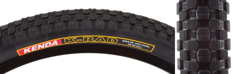 K-Rad Sport 26x2.5 Standard Tire - Bicycle Warehouse