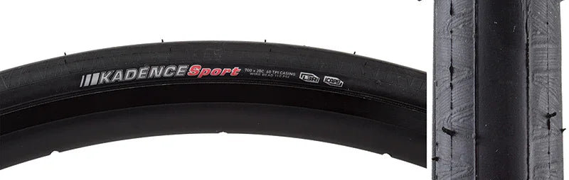 Kadence Sport 700x28 Standard Tire - Bicycle Warehouse