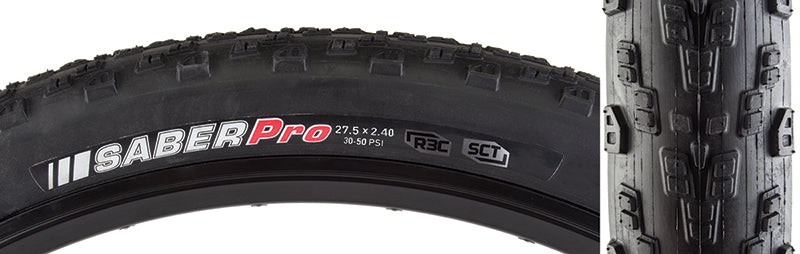 Saber Pro 27.5x2.4 Tubeless Tire - Bicycle Warehouse