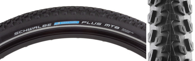 Marathon Plus MTB Performance Twin SmartGuard 27.5x2.1 Standard Tire - Bicycle Warehouse