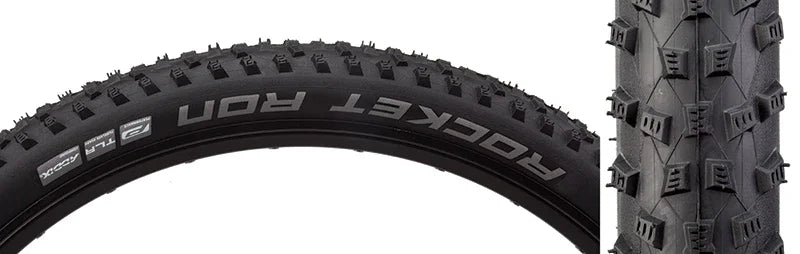 Rocket Ron Addix Tire 29x2.25 Folding Tubeless Ready Addix Performance TwinSkin 67TPI Black - Bicycle Warehouse