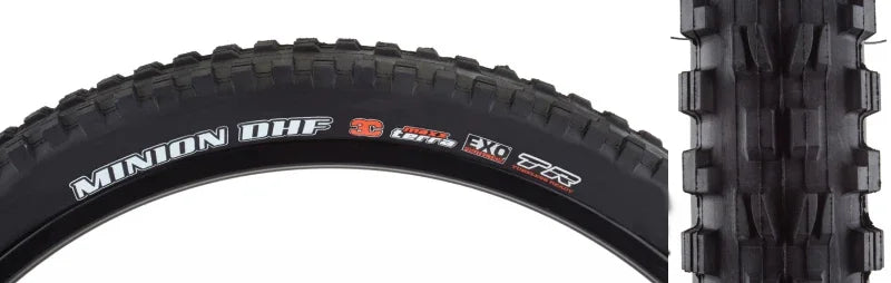 Minion DHF Tire 26x2.5" 3CT/EXO/TR/WT - Bicycle Warehouse