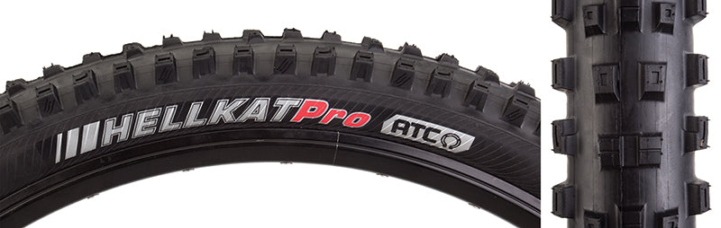 Hellkat Tire - 27.5 x 2.6 Tubeless Folding Black 120tpi ATC - Bicycle Warehouse