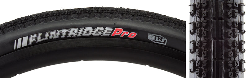 Flintridge Pro Tire - 700 x 40 Tubeless Folding Black 120tpi - Bicycle Warehouse