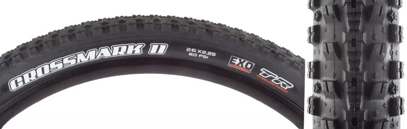 CrossMark II EXO/TR 26x2.25 Tubeless Tire - Bicycle Warehouse