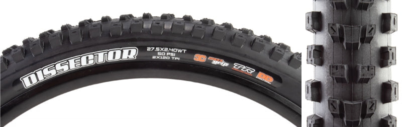 Dissector Tire 27.5x2.4" 3CG/DD/TR/WT - Bicycle Warehouse