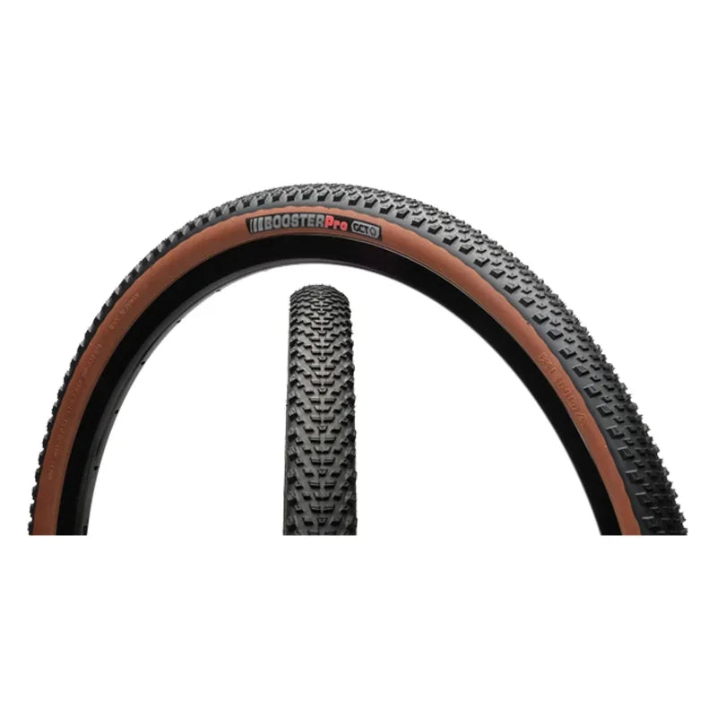 Booster Pro Tire - 700 x 40 Tubeless Folding Coffee Sidewall 120tpi GCT - Bicycle Warehouse