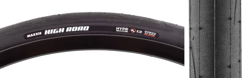High Road Tire - 700 x 32 Tubeless Folding Black HYPR K2 - Bicycle Warehouse