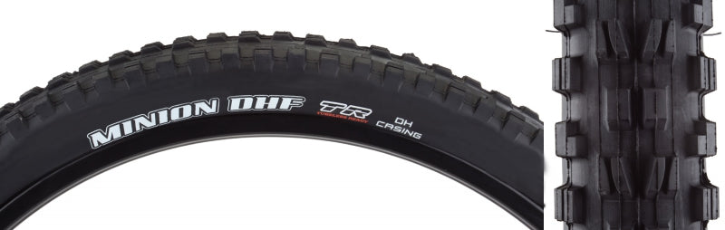 Minion DHF Tire - 29 x 2.50 Tubeless Wire BLK BikePark DH Wide Trail - Bicycle Warehouse