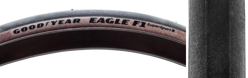 Eagle F1 SuperSport R Tubeless Tire 700 x 30c Tan - Bicycle Warehouse