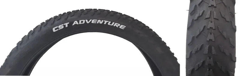 Cst premium Adventure 26x4.0 Standard Tire - Bicycle Warehouse