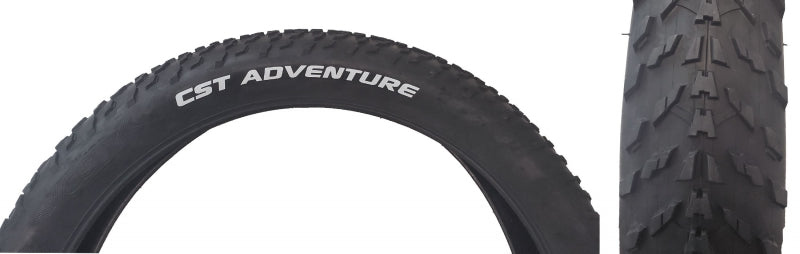 Cst premium Adventure 26x4.0 Standard Tire - Bicycle Warehouse
